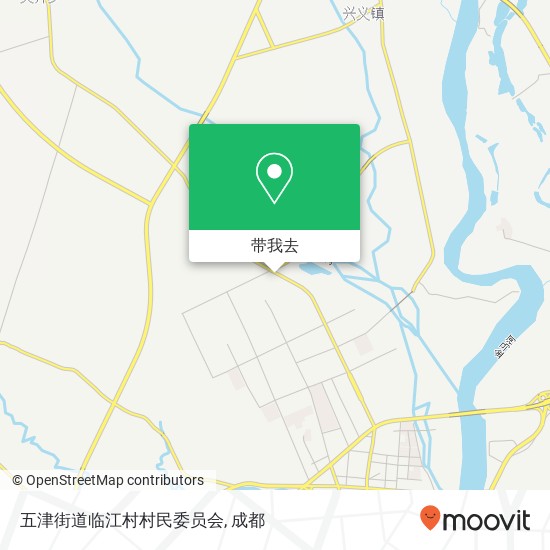 五津街道临江村村民委员会地图