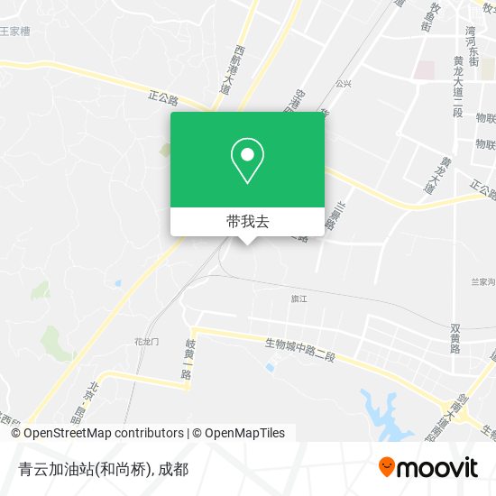 青云加油站(和尚桥)地图