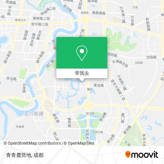 青青麓营地地图
