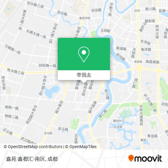 鑫苑·鑫都汇-南区地图