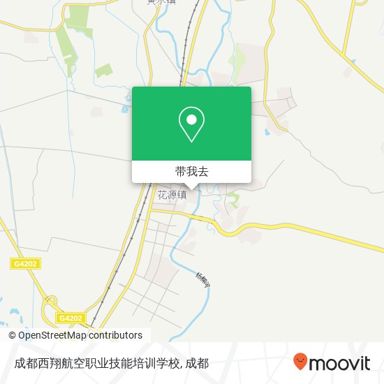 成都西翔航空职业技能培训学校地图