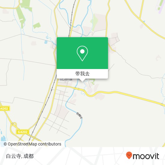 白云寺地图