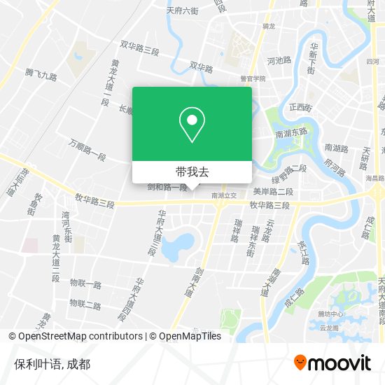 保利叶语地图