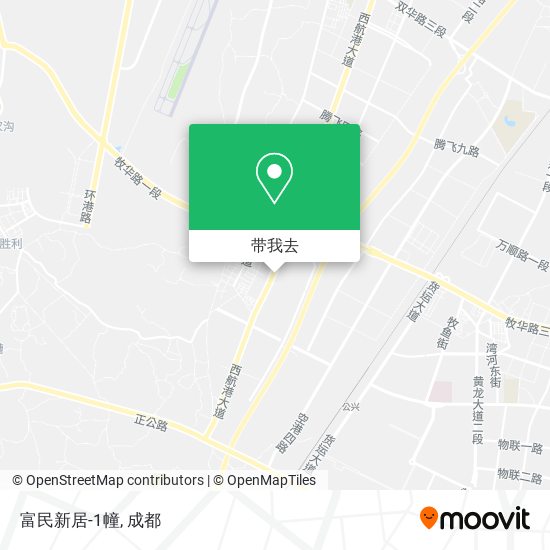 富民新居-1幢地图