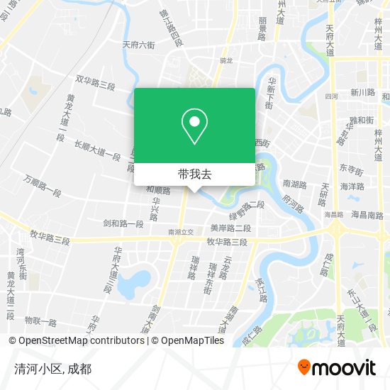 清河小区地图