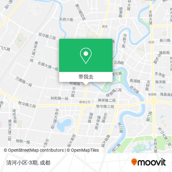 清河小区-3期地图