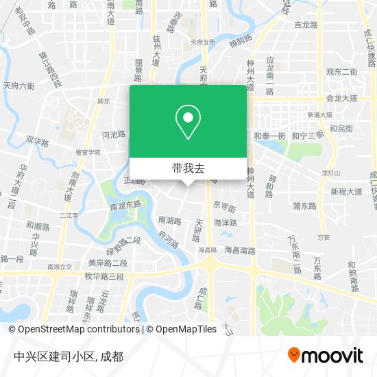 中兴区建司小区地图