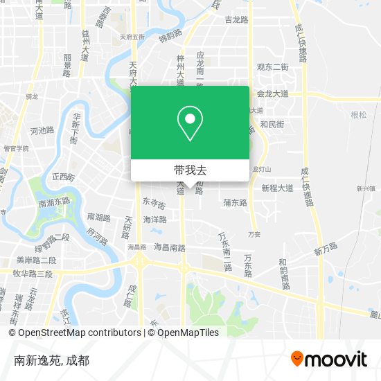 南新逸苑地图
