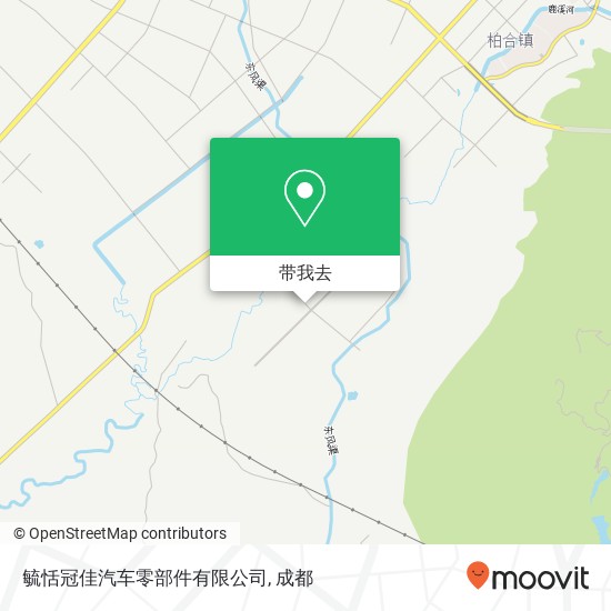 毓恬冠佳汽车零部件有限公司地图