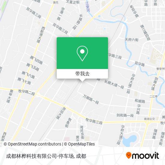 成都林桦科技有限公司-停车场地图