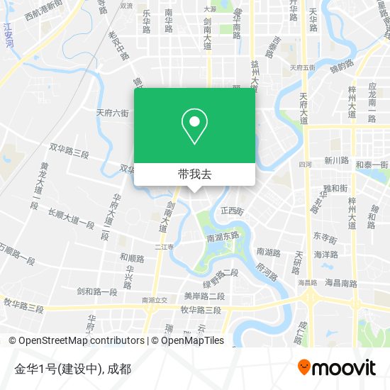 金华1号(建设中)地图