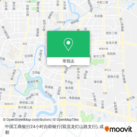 中国工商银行24小时自助银行(双流龙灯山路支行)地图