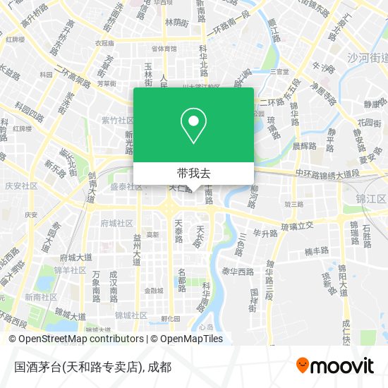 国酒茅台(天和路专卖店)地图