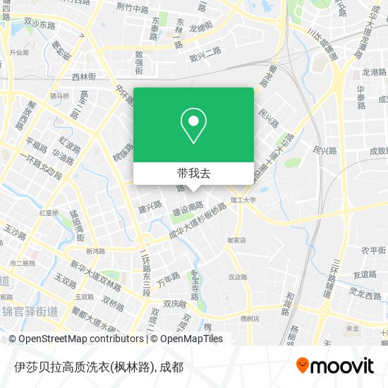 伊莎贝拉高质洗衣(枫林路)地图