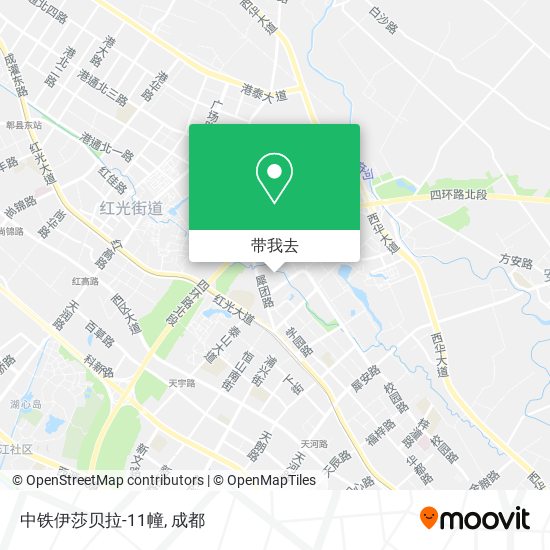 中铁伊莎贝拉-11幢地图