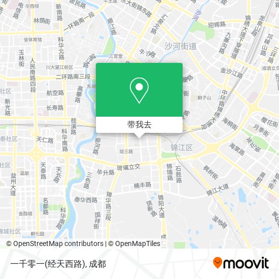 一千零一(经天西路)地图