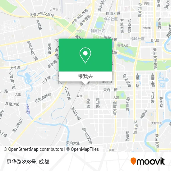昆华路898号地图