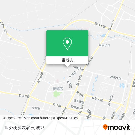 世外桃源农家乐地图
