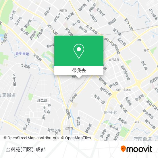 金科苑(四区)地图