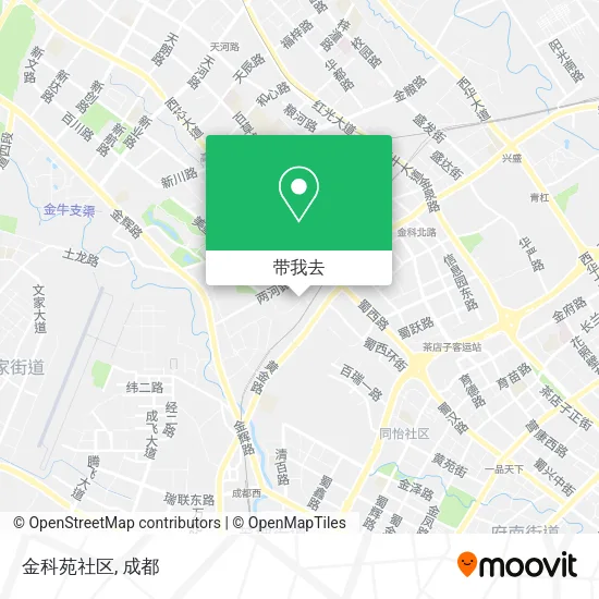 金科苑社区地图