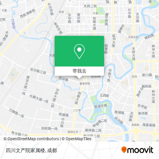 四川文产院家属楼地图