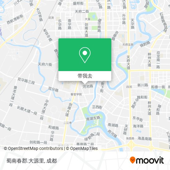 蜀南春郡.大源里地图
