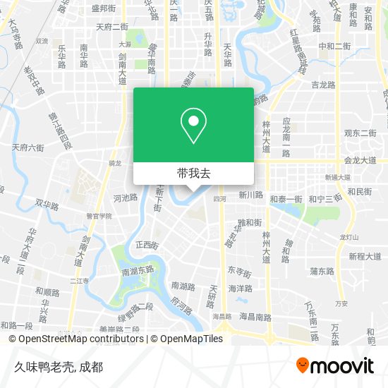 久味鸭老壳地图