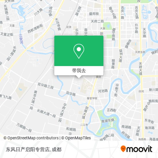 东风日产启阳专营店地图