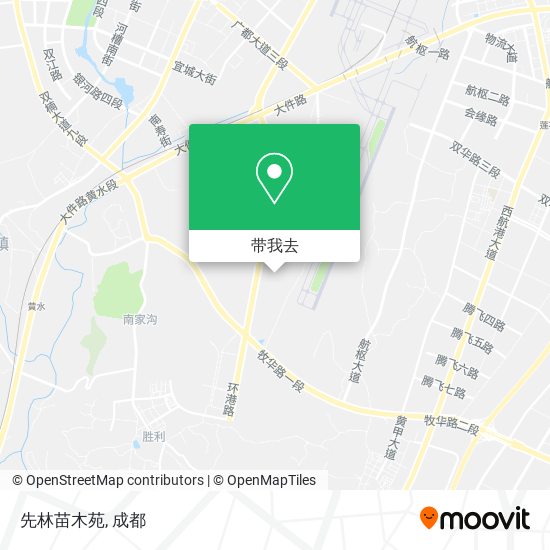 先林苗木苑地图