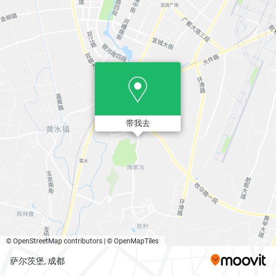 萨尔茨堡地图