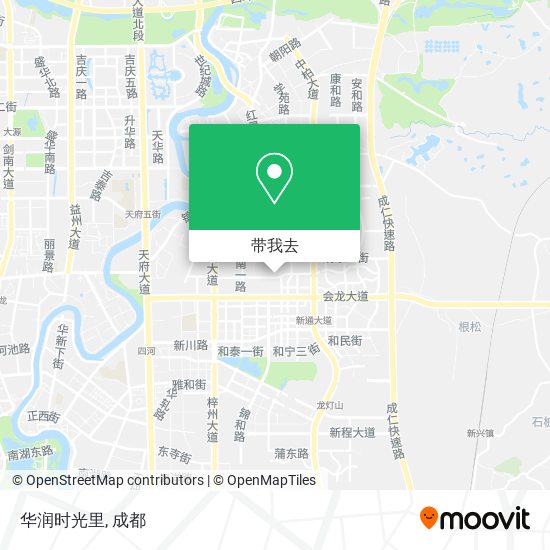 华润时光里地图