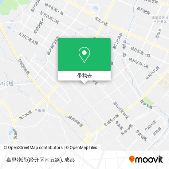 嘉里物流(经开区南五路)地图