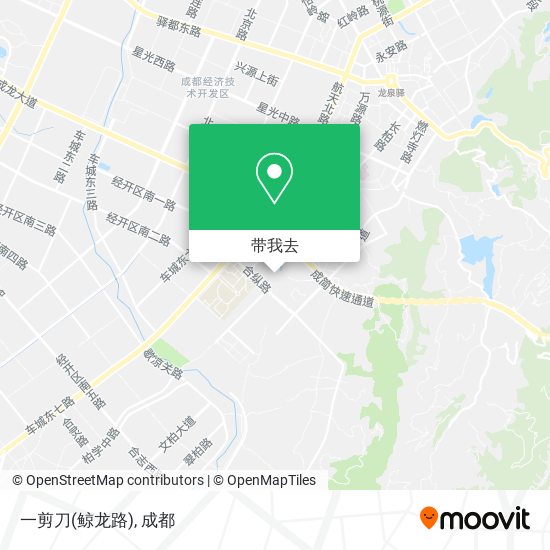 一剪刀(鲸龙路)地图