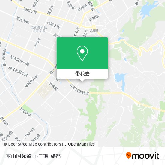 东山国际鉴山-二期地图