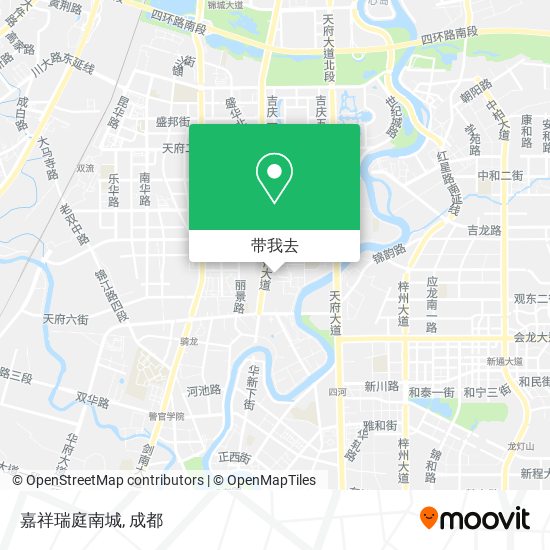 嘉祥瑞庭南城地图