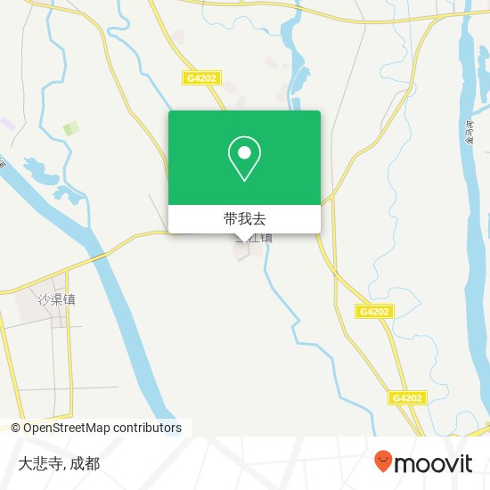 大悲寺地图