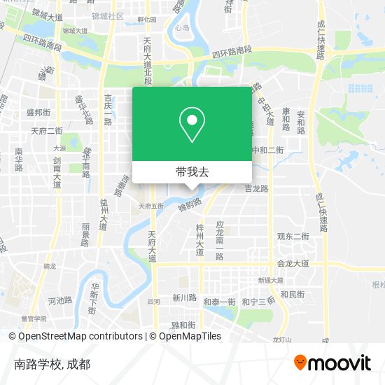 南路学校地图