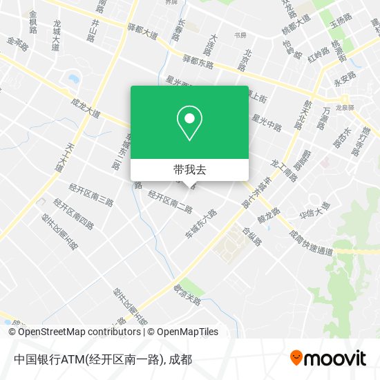 中国银行ATM(经开区南一路)地图