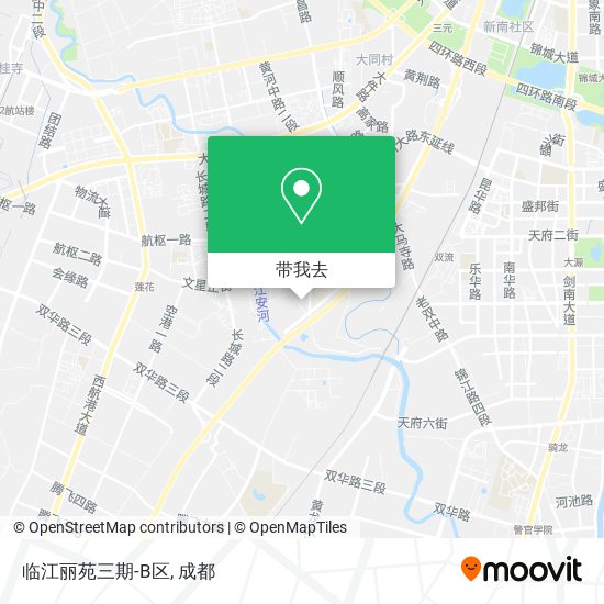 临江丽苑三期-B区地图