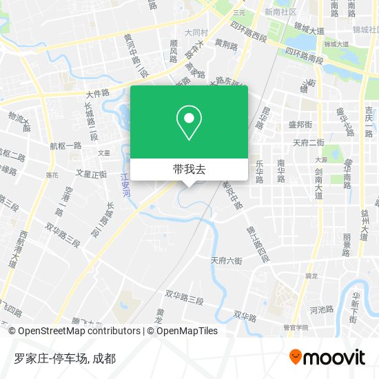 罗家庄-停车场地图