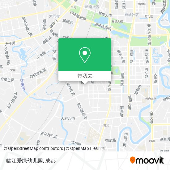 临江爱绿幼儿园地图