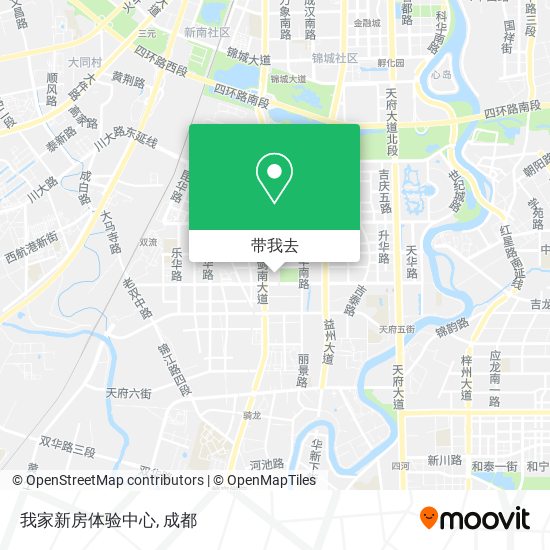 我家新房体验中心地图