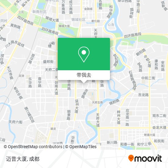 迈普大厦地图