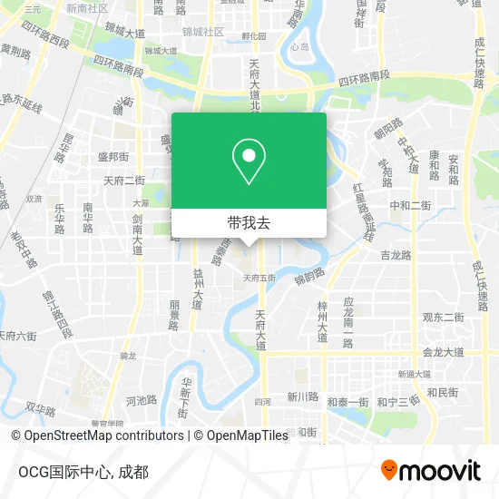 OCG国际中心地图