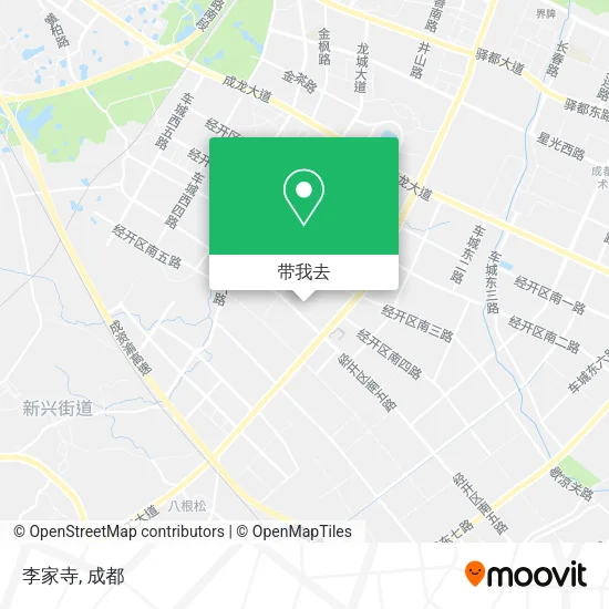 李家寺地图