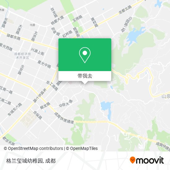 格兰玺城幼稚园地图