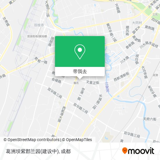 葛洲坝紫郡兰园(建设中)地图