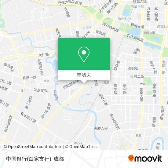 中国银行(白家支行)地图