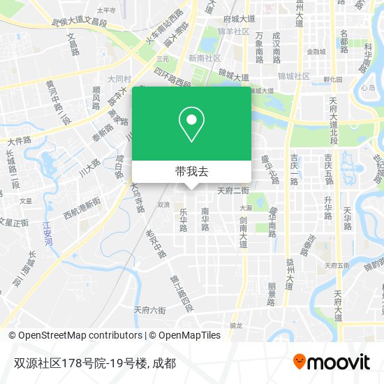 双源社区178号院-19号楼地图