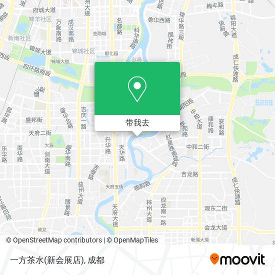 一方茶水(新会展店)地图